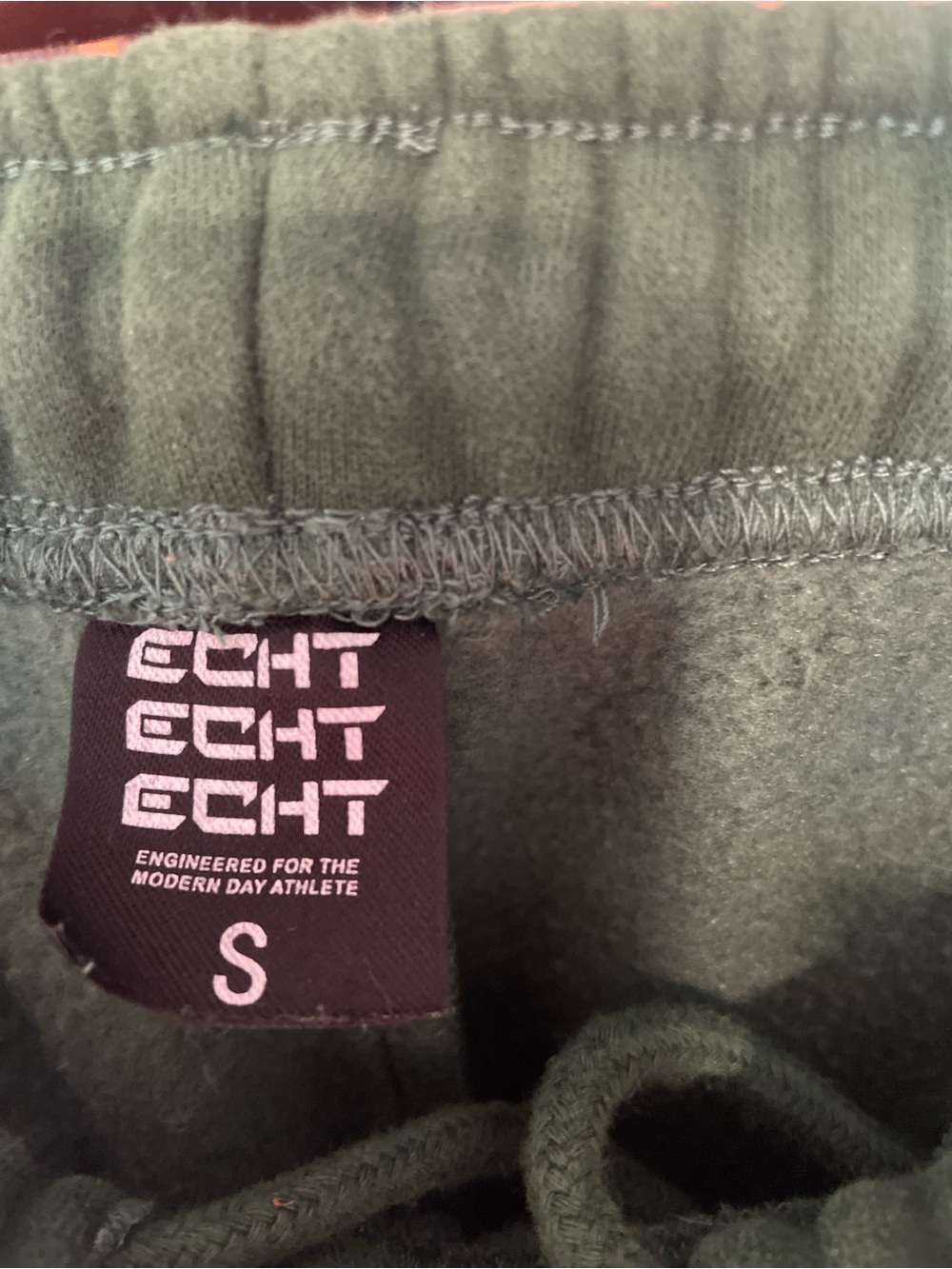 ECHT Dark Green Women's Jogger Track Pants - Picture 2 of 3